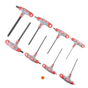 Kennedy-Pro Hex Key, T-Handle, Ballend, Metric, 2-10mm, 8-piece set