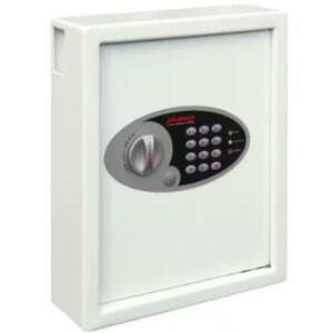 Phoenix Key Deposit Safe 48 Hooks with Electronic Lock Cygnus KS0032E 300mm x 100mm x 360mm White