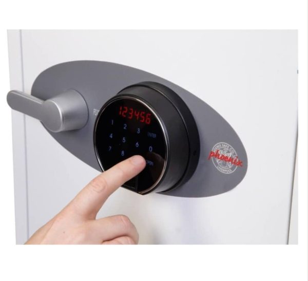 Phoenix Fireproof Safe Fingerprint lock 19 Litre White - Image 6