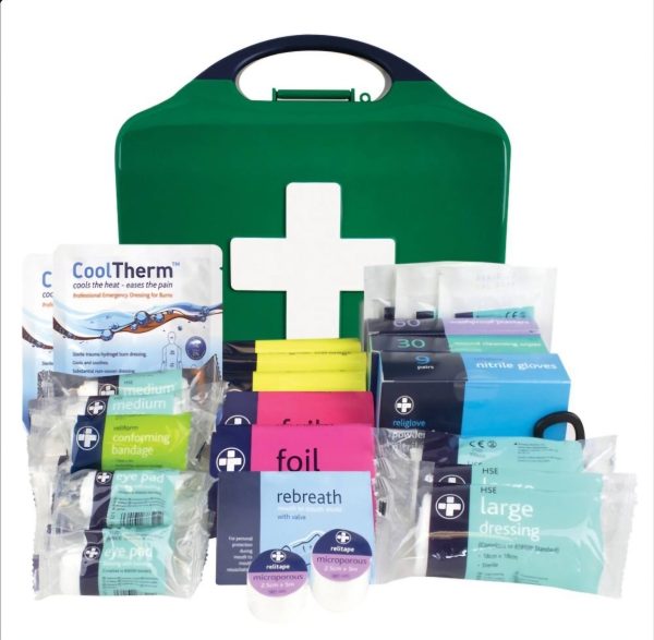 Reliance Medical First Aid Kit BS8599-1 295mm x 100mm x 270mm - Image 2