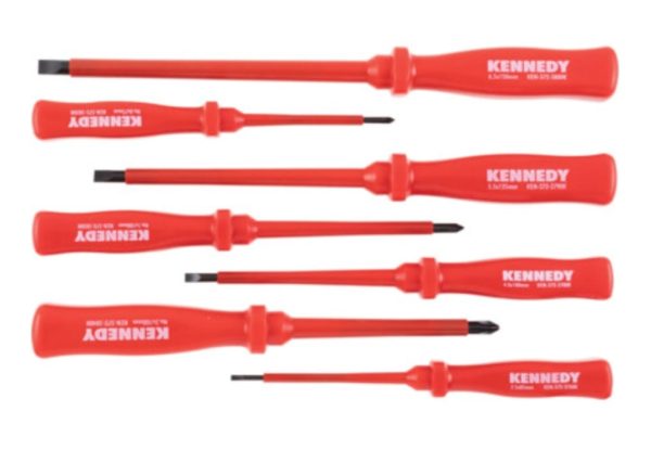 Kennedy Parallel/Phillips, Electricians VDE Screwdriver Set, Set of 7