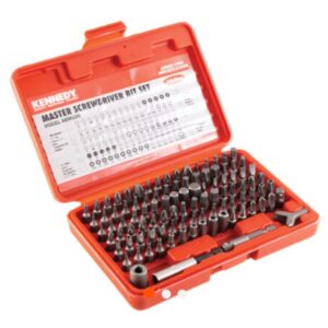 Kennedy 100 Piece Screwdriver Bit Set, 1/4" Hex x 25mm - Buy Kennedy Tools Limerick