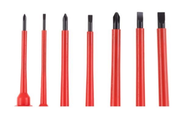 Kennedy Parallel/Phillips, Electricians VDE Screwdriver Set, Set of 7 - Image 3