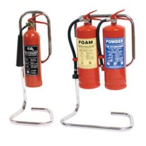 Dependable Deluxe Extinguisher Stands.