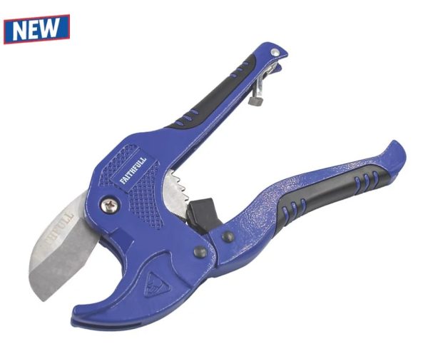 FAITHFULL 3mm-42mm MANUAL PLASTIC PIPE CUTTER - Image 4