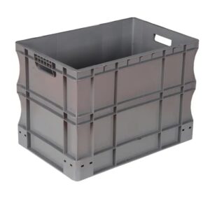 Euro Container 600mm x 400mm x 420mm Grey