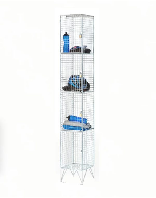 Wire mesh lockers available in 5 different options - Image 5
