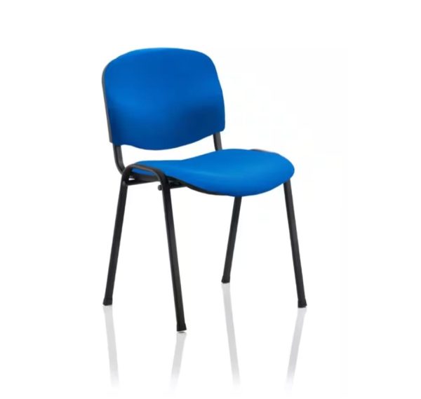 4 Dynamic Stacking Chairs ISO in Blue