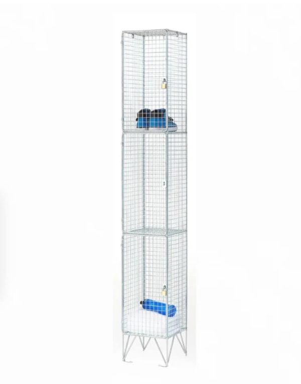 Wire mesh lockers available in 5 different options - Image 4