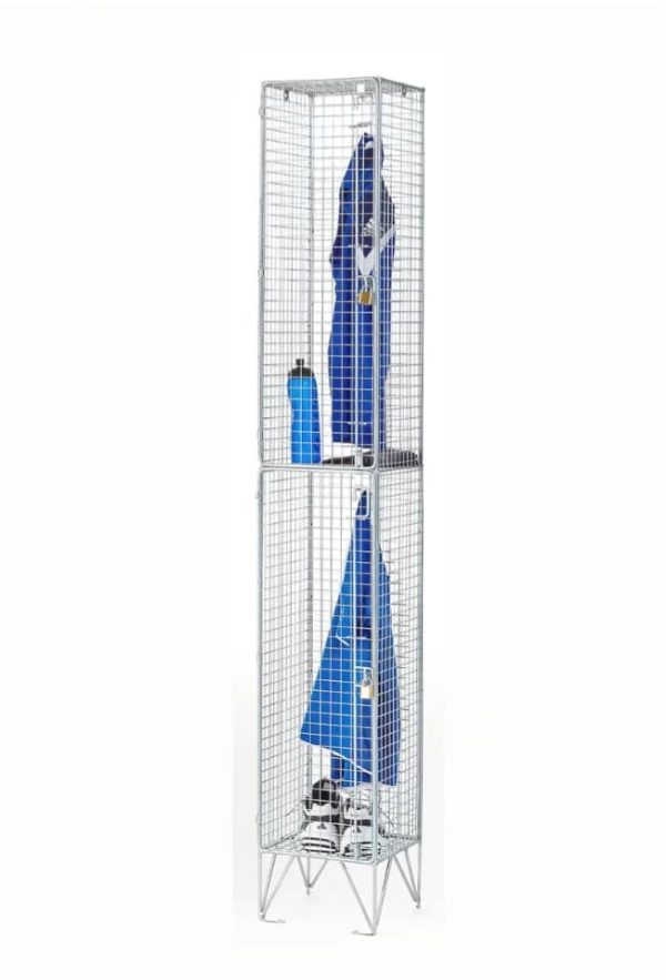Wire mesh lockers available in 5 different options - Image 3