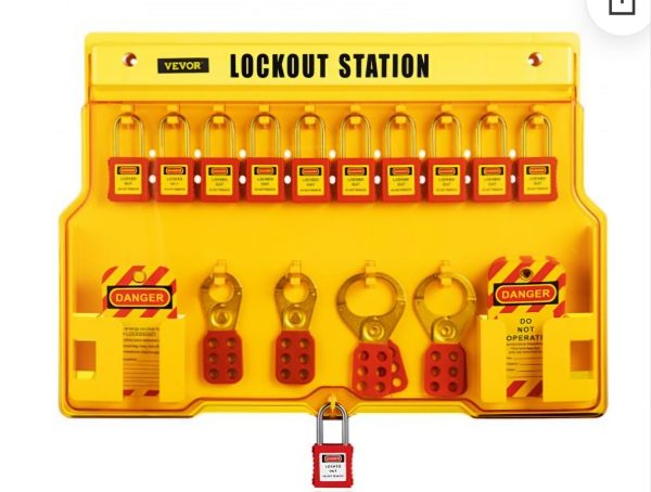 58 Piece Lockout Tagout Kit
