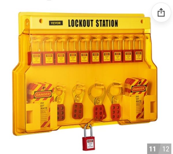 58 Piece Lockout Tagout Kit - Image 7