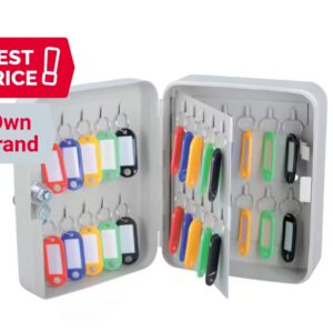 Our Key Cabinets with Key Lock and 40, 60 or 80 Hooks 160mm x 80mm x 200mm