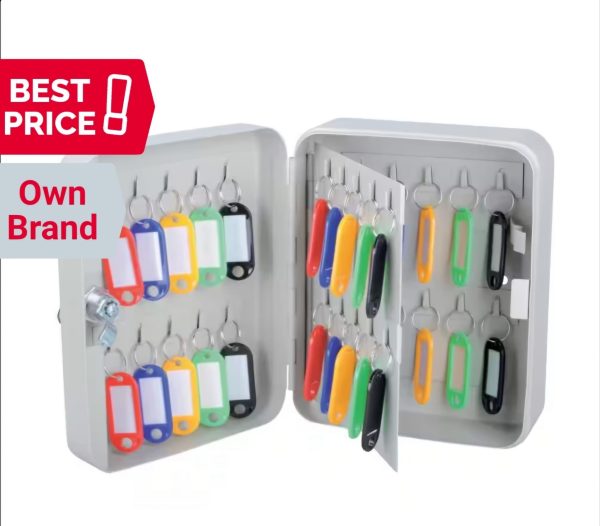 Our Key Cabinets with Key Lock and 40, 60 or 80 Hooks 160mm x 80mm x 200mm