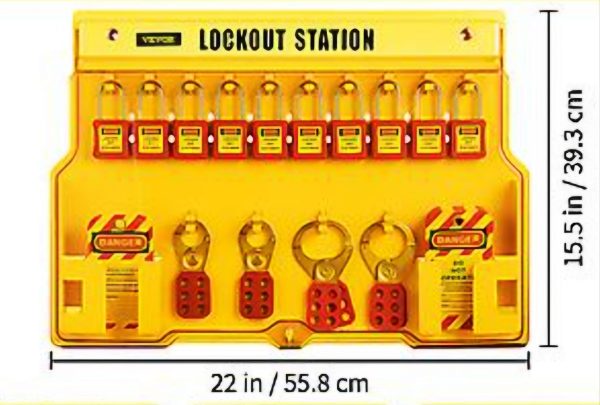 58 Piece Lockout Tagout Kit - Image 5