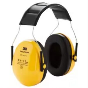 3M Slimline Earmuffs in Yellow & Black