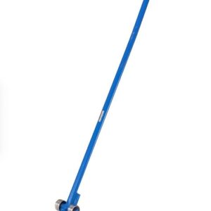 Roller crowbar for lifting heavy machinery