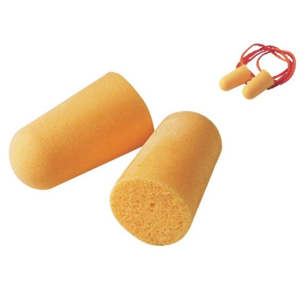 3M Ear Plugs 1100 Foam Orange Pack of 200