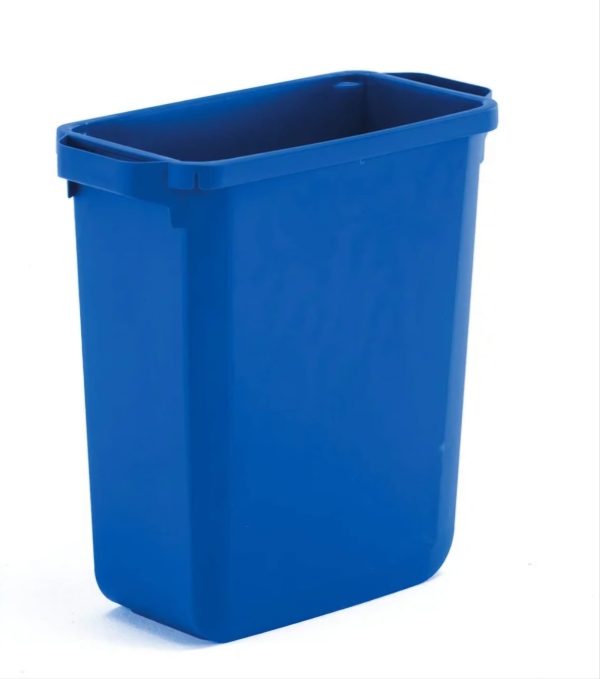 Slim Bins available in six colours 600mm x 280mm x 590mm Hold 60 Litres