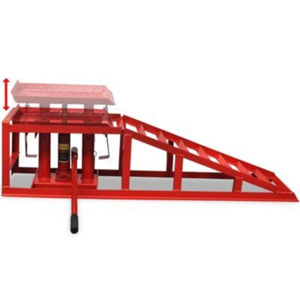 Set of Hydraulic 5 Ton Jack Vehicle Ramps. - Image 5