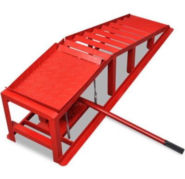 Set of Hydraulic 5 Ton Jack Vehicle Ramps. - Image 3