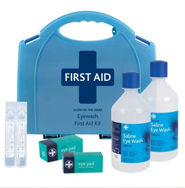 Reliance Medical Glow in the Dark Double Eye Wash Kit. - Image 3
