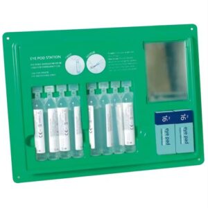 Eyewash Pod Station with Mirror.