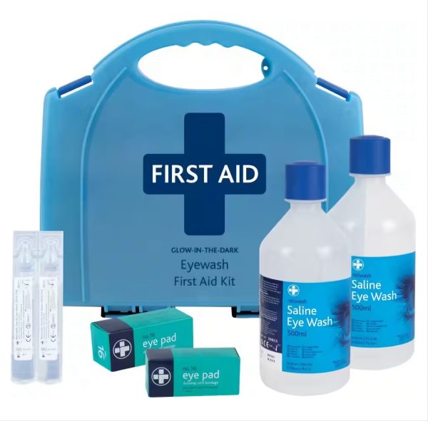 Reliance Medical Glow in the Dark Double Eye Wash Kit. - Image 2