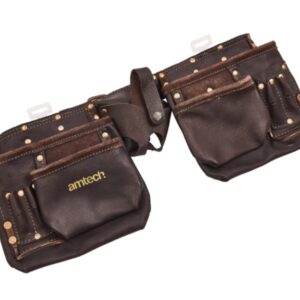 12 Pocket Heavy Duty Leather Tool Belt