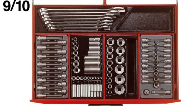 Teng Tools 26″ PRO Mega Master TT Tool Kit 1001 Pieces in a Red Toolchest. - Image 3