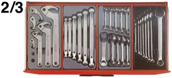 Teng Tools 26″ PRO Mega Master TT Tool Kit 1001 Pieces in a Red Toolchest. - Image 19