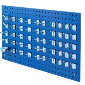 Mixed hook set for tool organising.