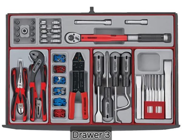 Teng Tool 649 Piece Workshop Tool Kit. - Image 7