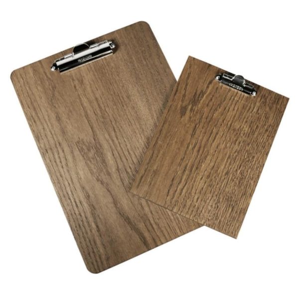Wooden Menu Clipboard in A4 & A5 - Image 3