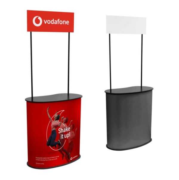 Promotion Stand with Wooden Counter ideal for exhibitions - Image 8