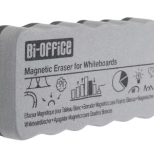 Whiteboard Eraser Magnetic 10.5 x 5.5 cm Grey