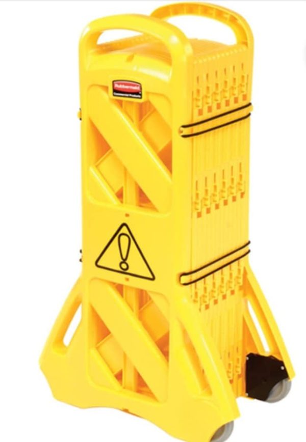 Mobile Barrier, 13 Feet in Yellow - Image 6