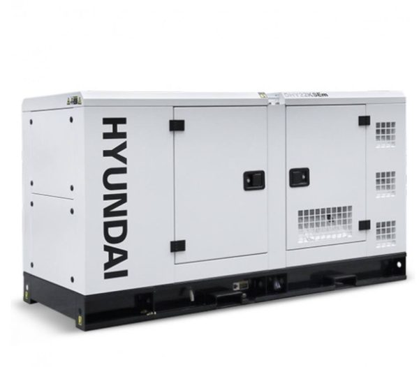 Hyundai 22kW/27.5kVA Single Phase Diesel Generator.