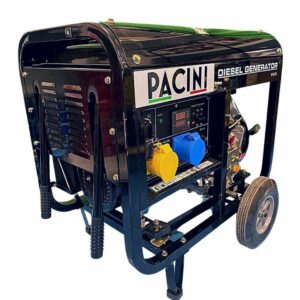 Pacini 8.0kva Diesel Generator with Key or Pull Start. Code PC80