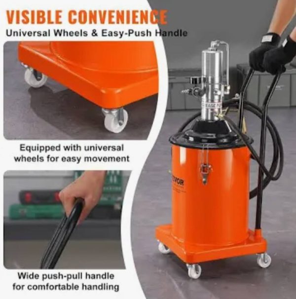Grease Pump 5 Gallon 20L Air Operated Grease Pump - Image 2
