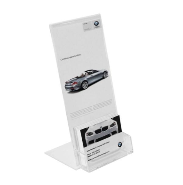 Poster Holder with Business Card Pocket - Image 7
