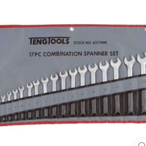 Teng Tools 17 Piece Combination Spanner Set.