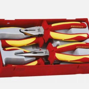 Teng Tools 4 Piece Insulated Pliers Set 1,000v Protection.