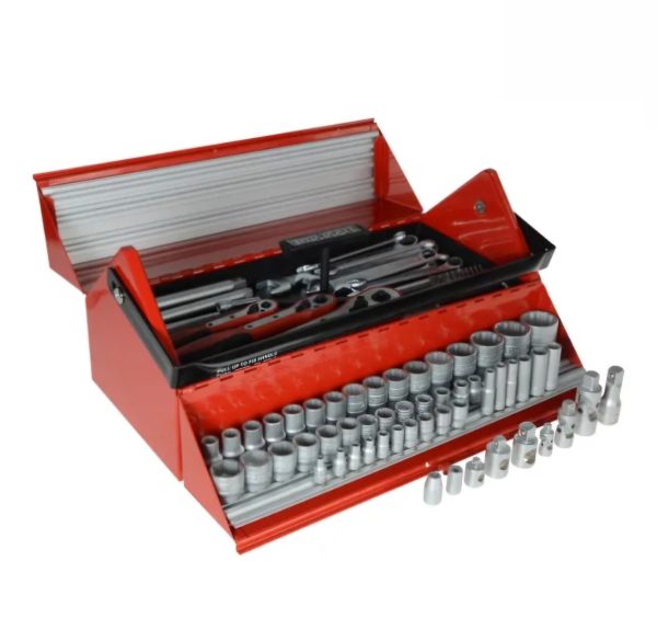 Teng Tools Mega Rosso Tool Kit Set of 187 Pieces with 1/4" 3/8" & 1/2" Drive Ratchets - Image 4