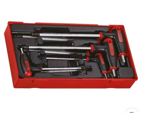 Teng Tools 7 Piece Imperial T Handle Hex Key Set