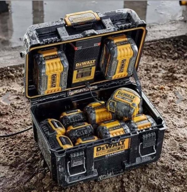 DEWALT Tough-system 2.0 Charger Box for 18V/54V XR/Flexvolt Batteries. - Image 2