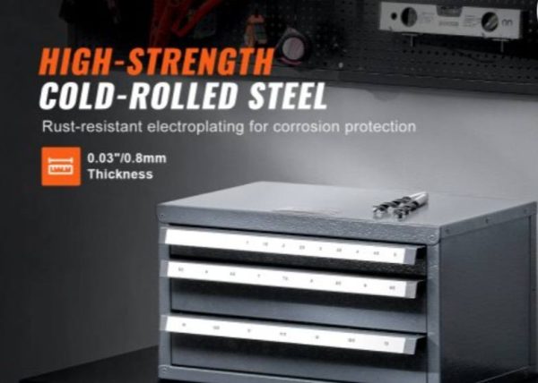 3 Drawer Drill Bit Dispenser for Drill Bit Storage. - Image 4