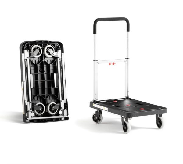 Folding Platform Trolley with Height Adjustable Handle. - Image 3