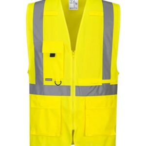Portwest - Hi-Vis Executive Vest with Pockets & Zip