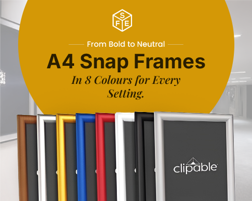 From Bold to Neutral – A4 S F E Making your workplace safer in 8 Colours for Every Setting